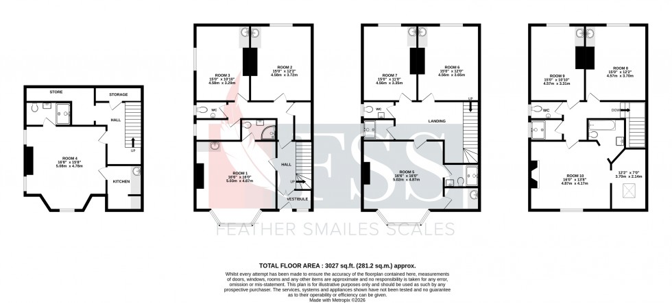 Floorplan for                                                         
                                                    