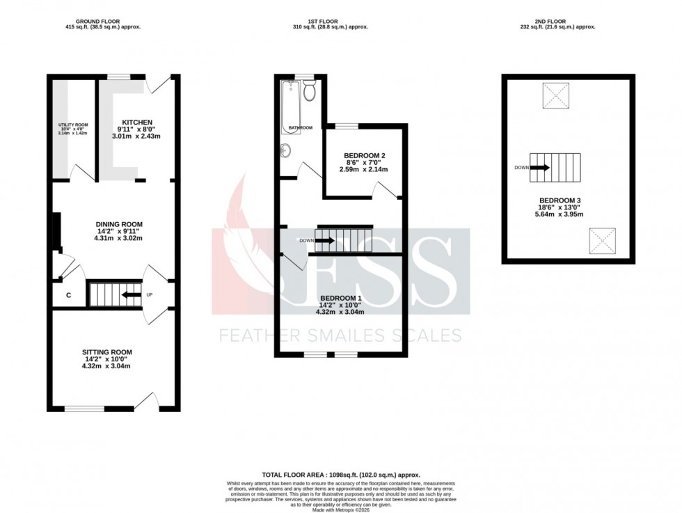 Floorplan for                                                         
                                                    