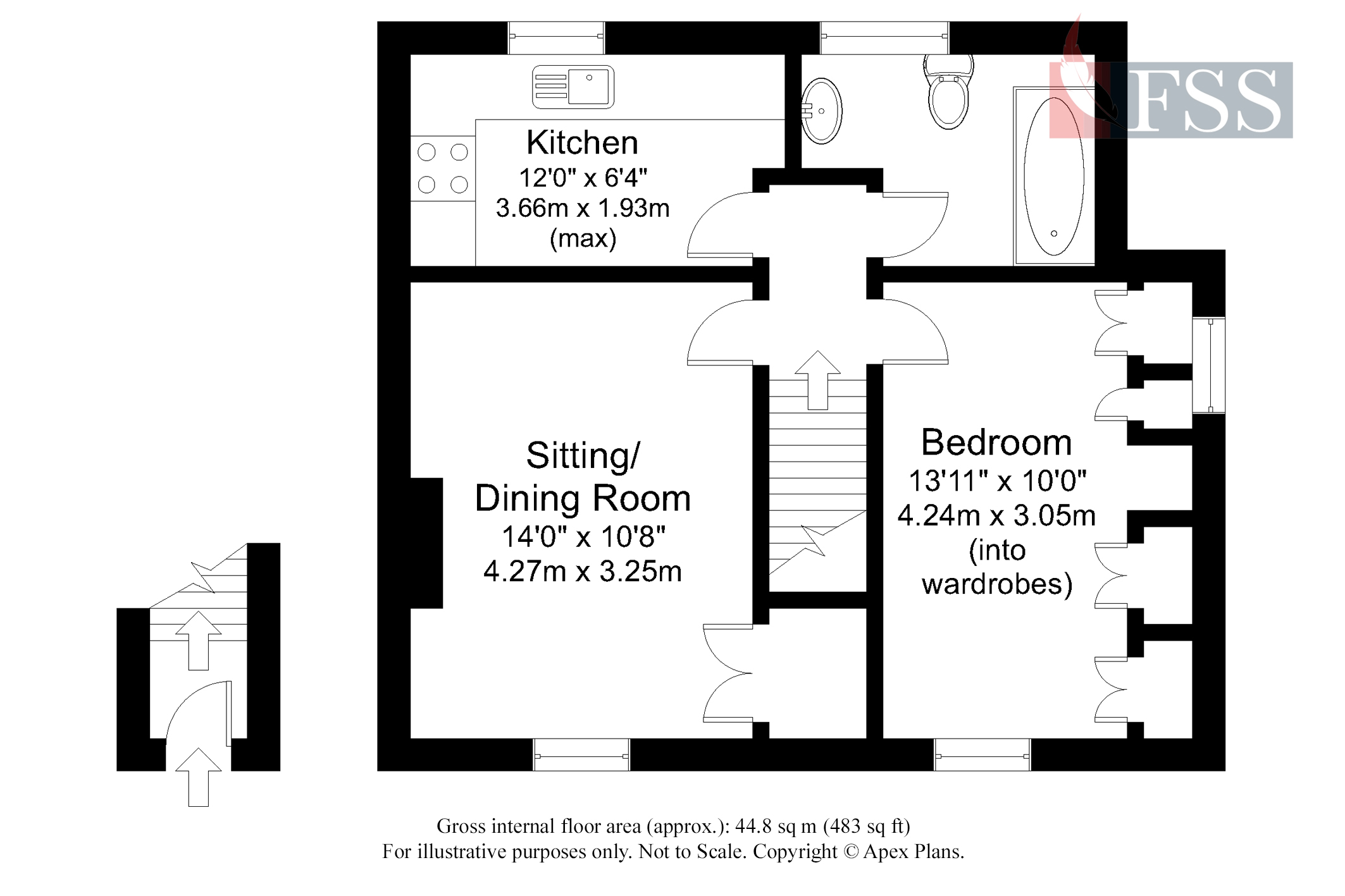 Floorplan for                                                         
                                                    