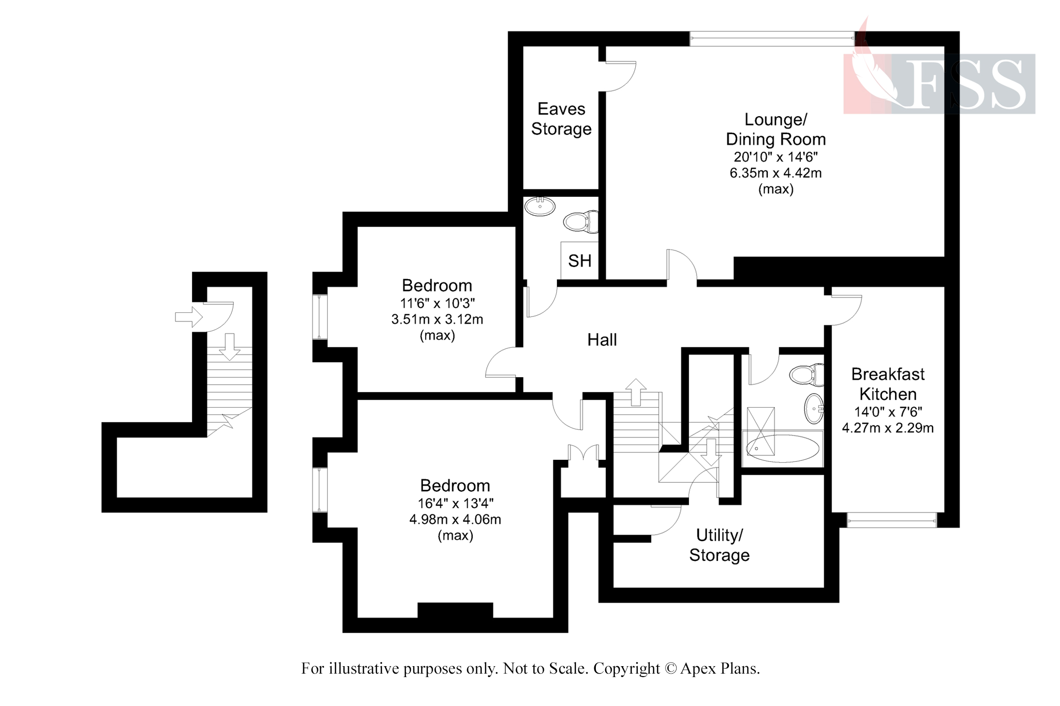Floorplan for                                                         
                                                    