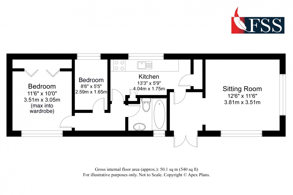 Floorplan for                                                         
                                                    