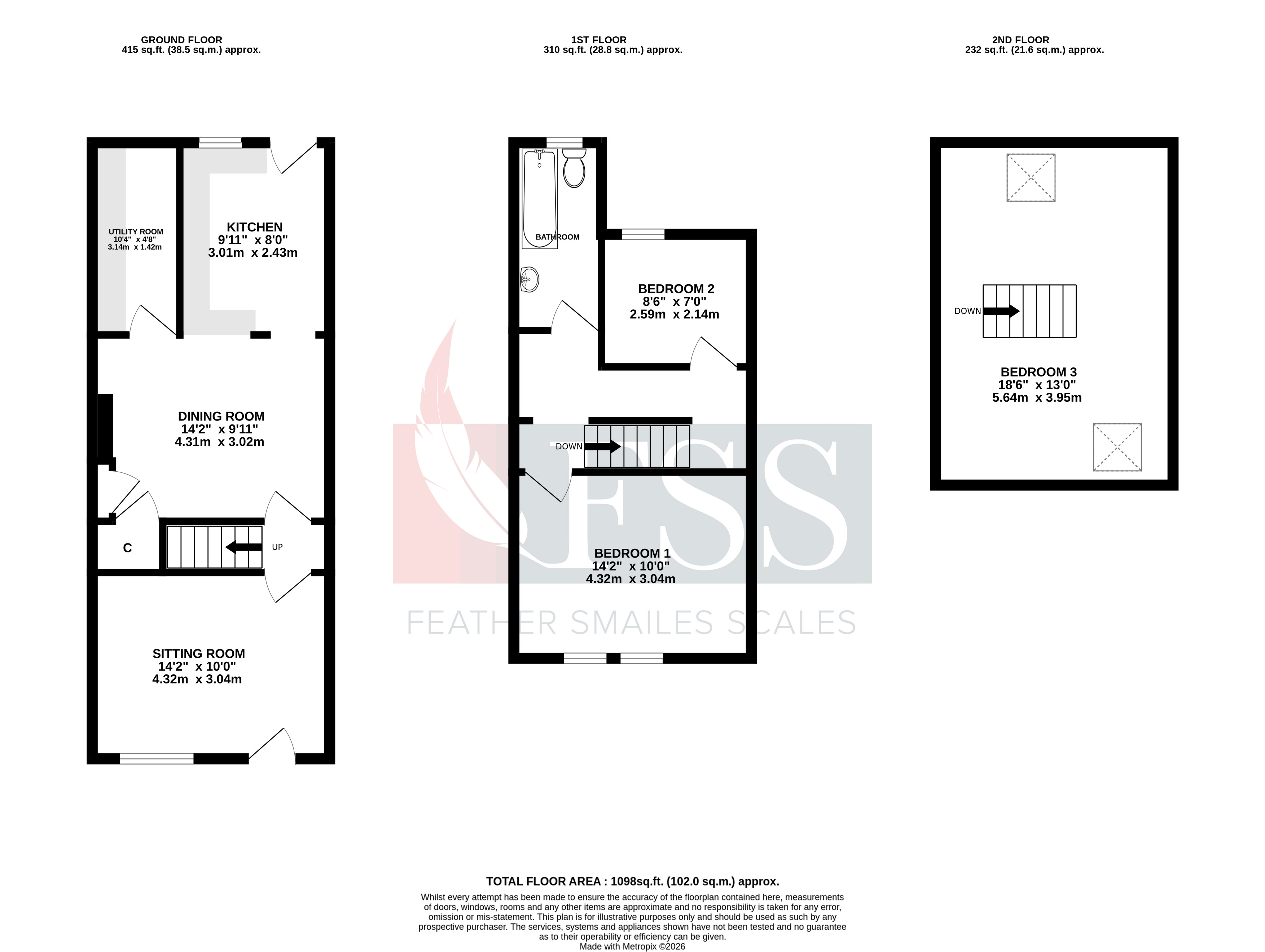 Floorplan for                                                         
                                                    