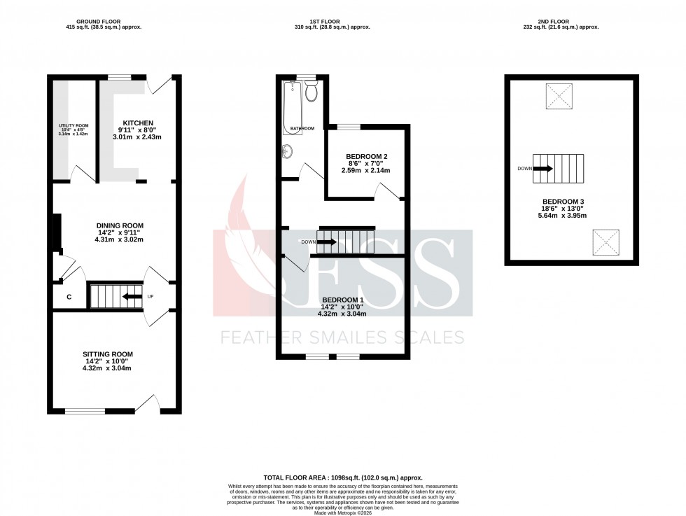 Floorplan for                                                         
                                                    